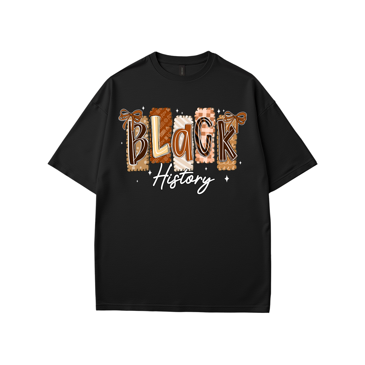 Black History Patterns T-Shirt