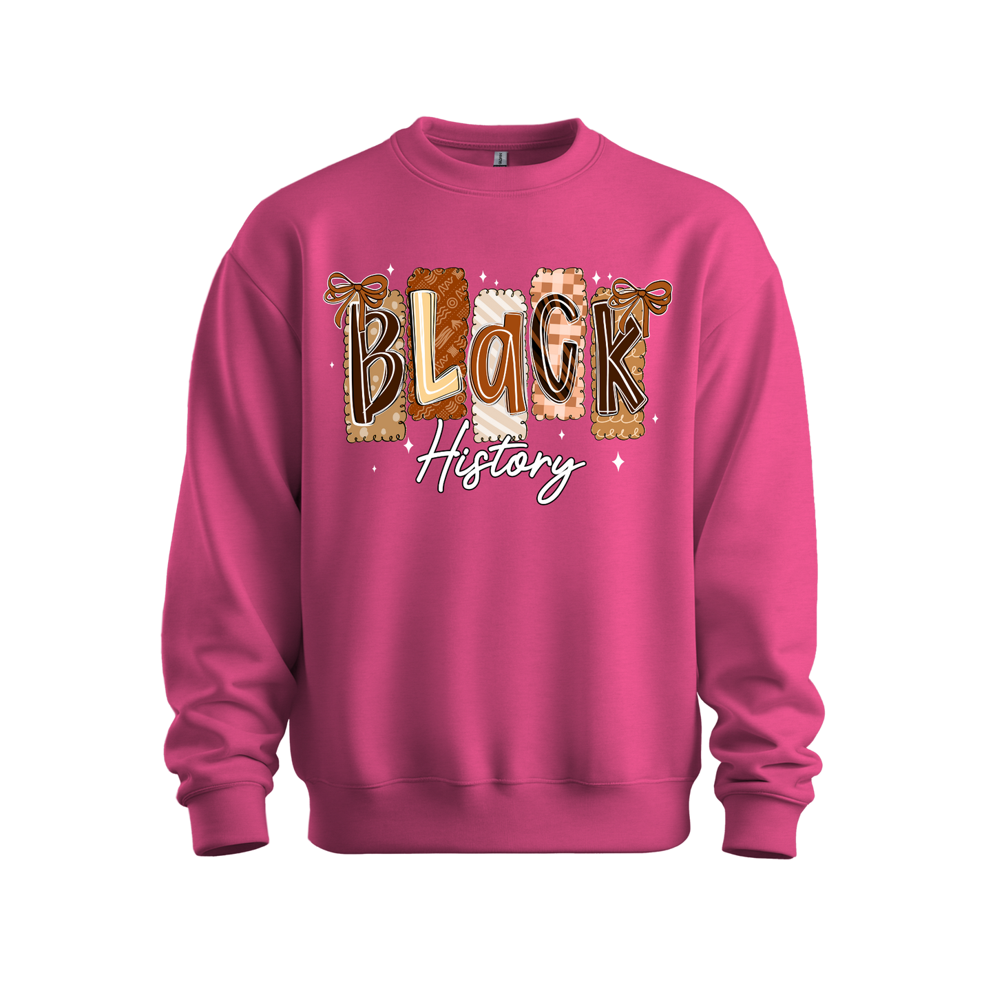 Black History Patterns Sweatshirt