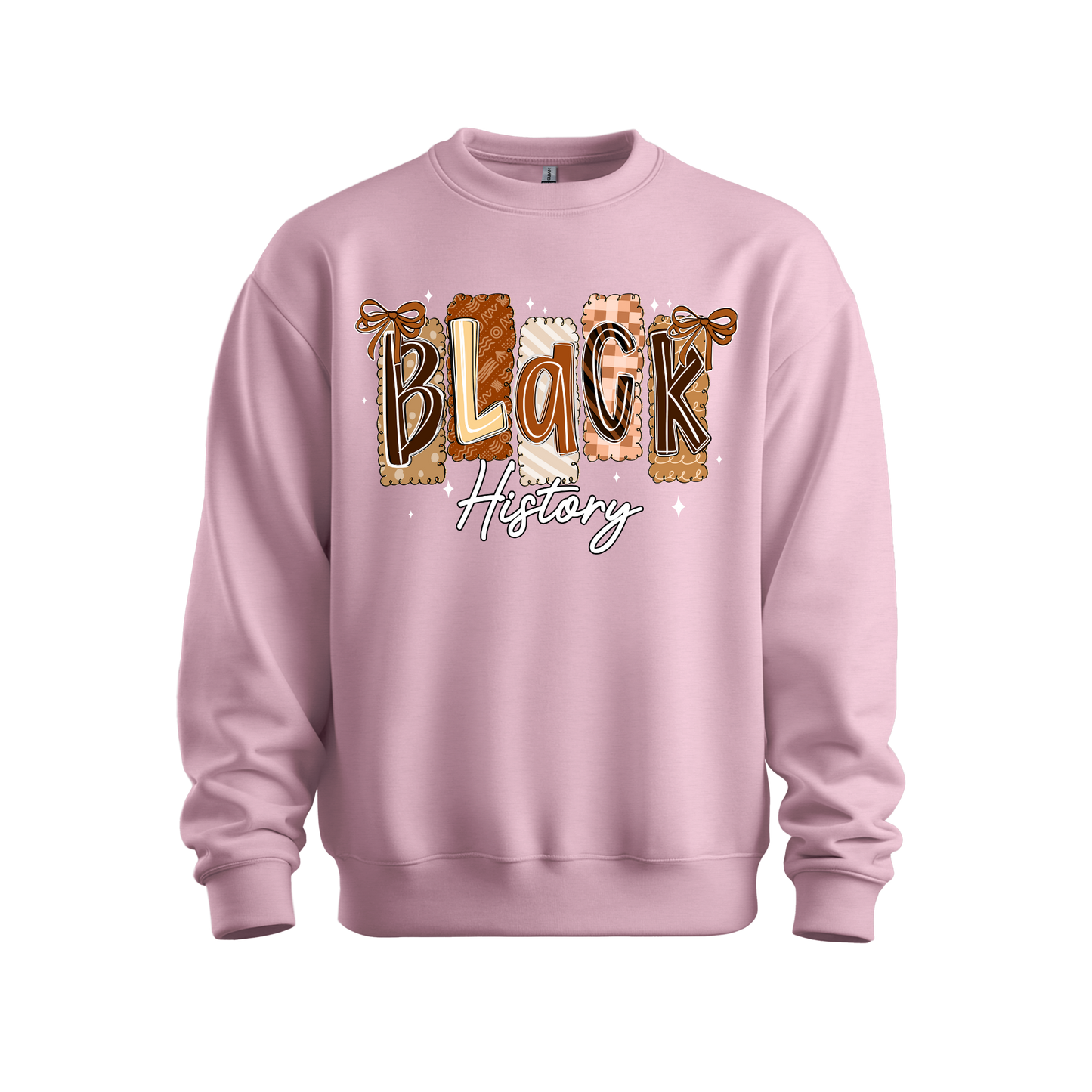 Black History Patterns Sweatshirt