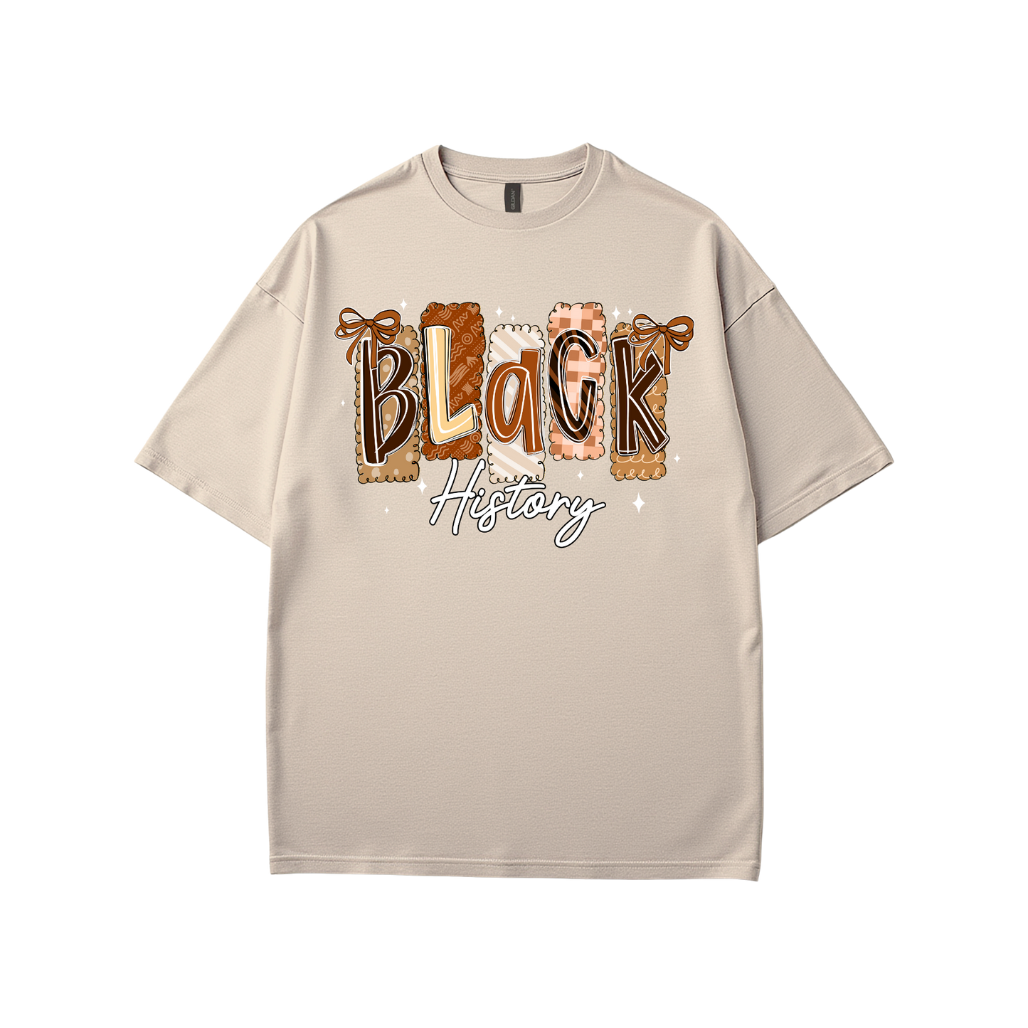 Black History Patterns T-Shirt