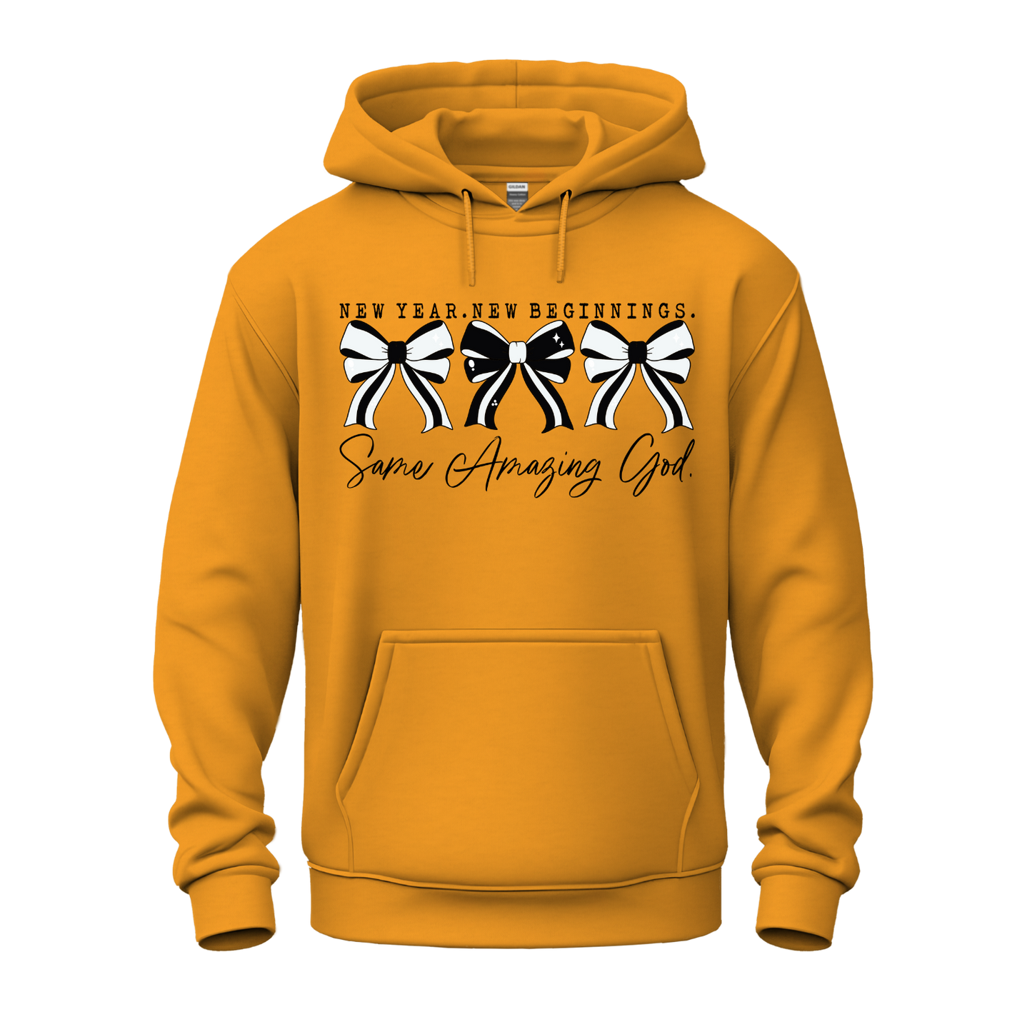 New Year. New Beginnings. Same Amazing God Hoodie