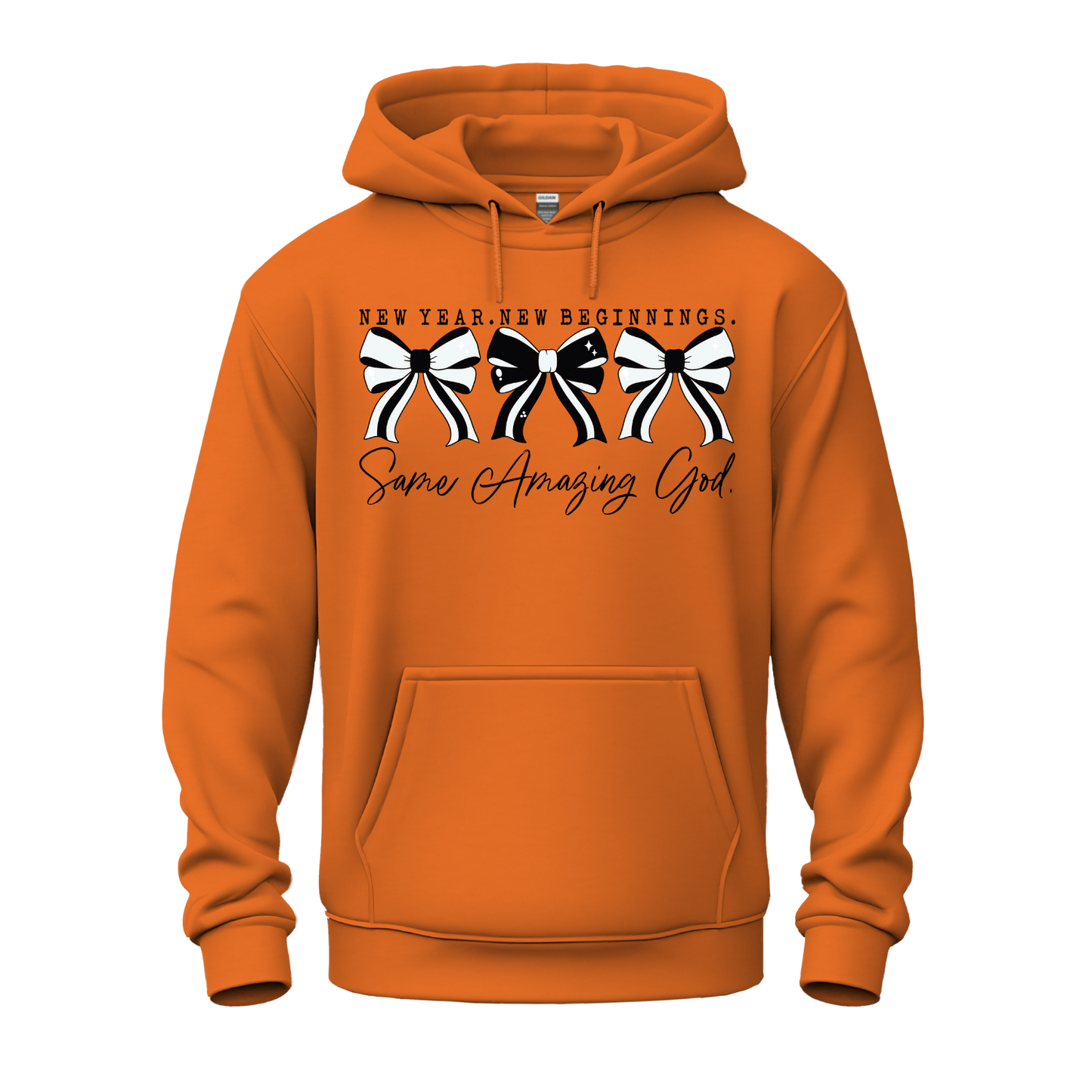 New Year. New Beginnings. Same Amazing God Hoodie