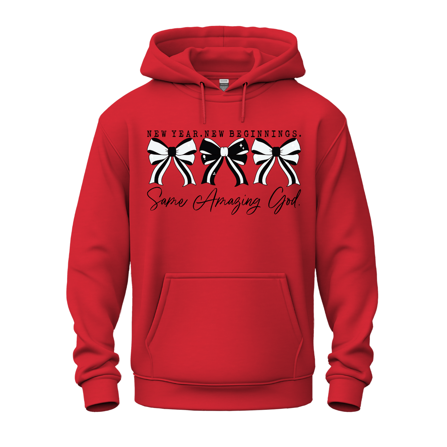 New Year. New Beginnings. Same Amazing God Hoodie